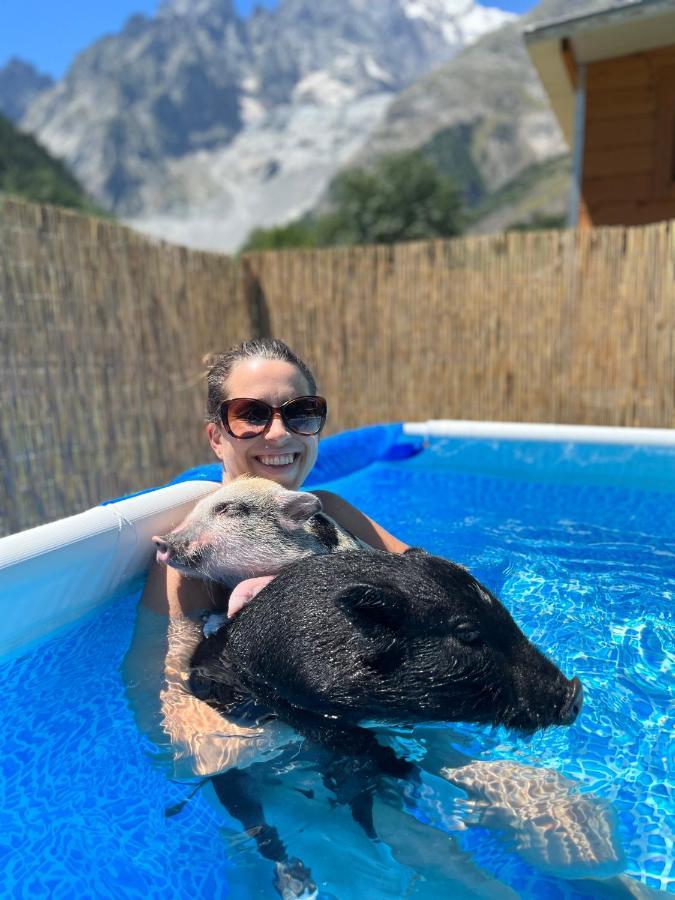 Hotel La Grange Courmayeur Buitenkant foto